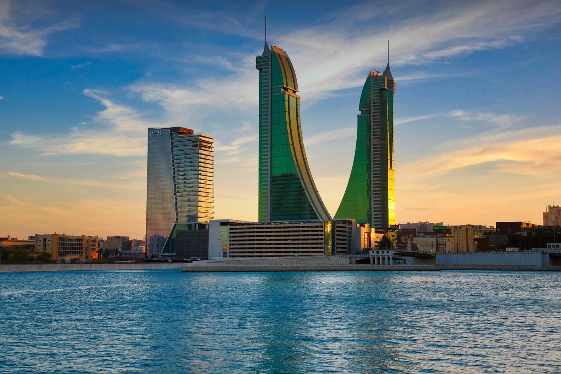 ホテル Conrad Bahrain Financial Harbour マナーマ エクステリア 写真