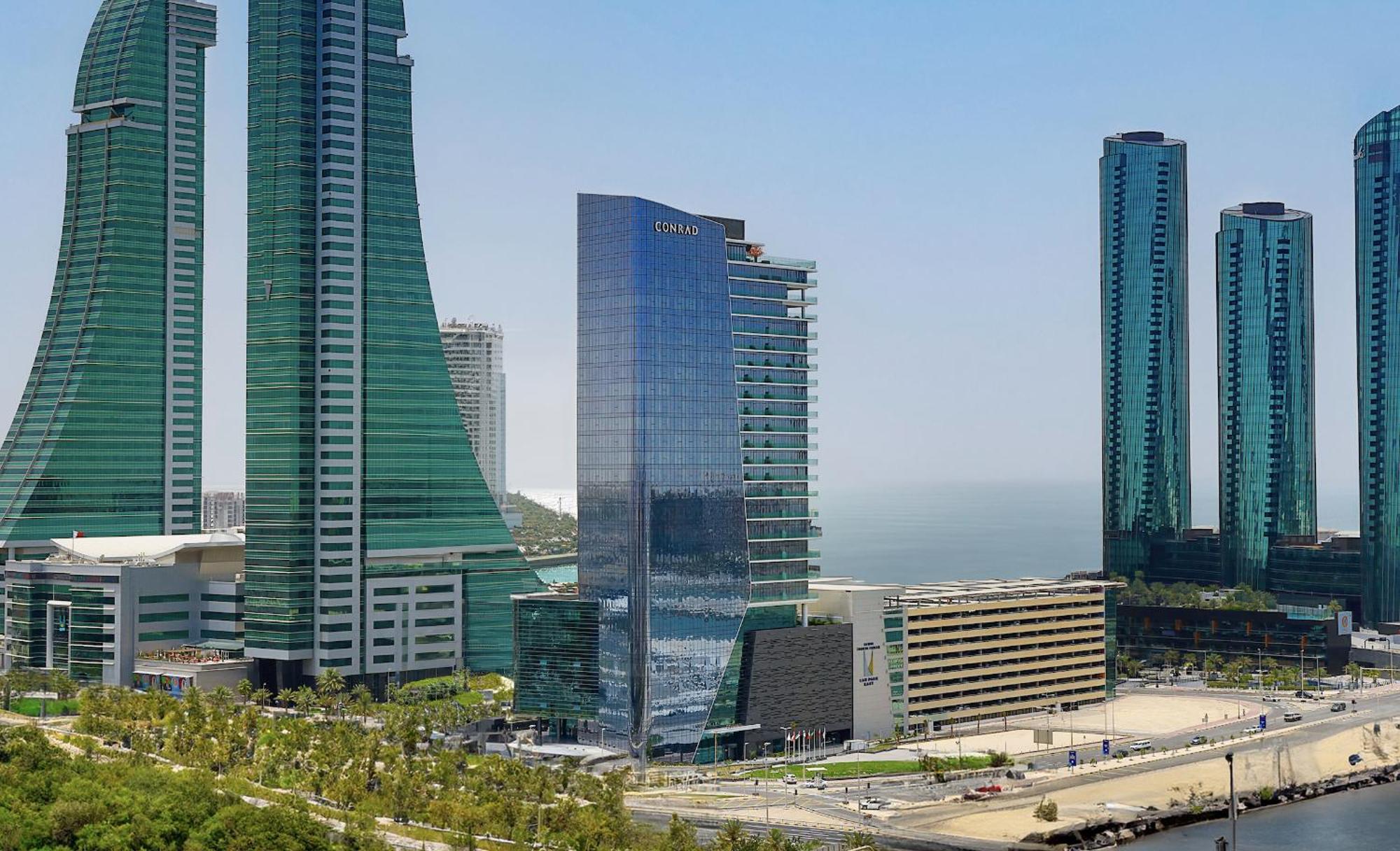 ホテル Conrad Bahrain Financial Harbour マナーマ エクステリア 写真