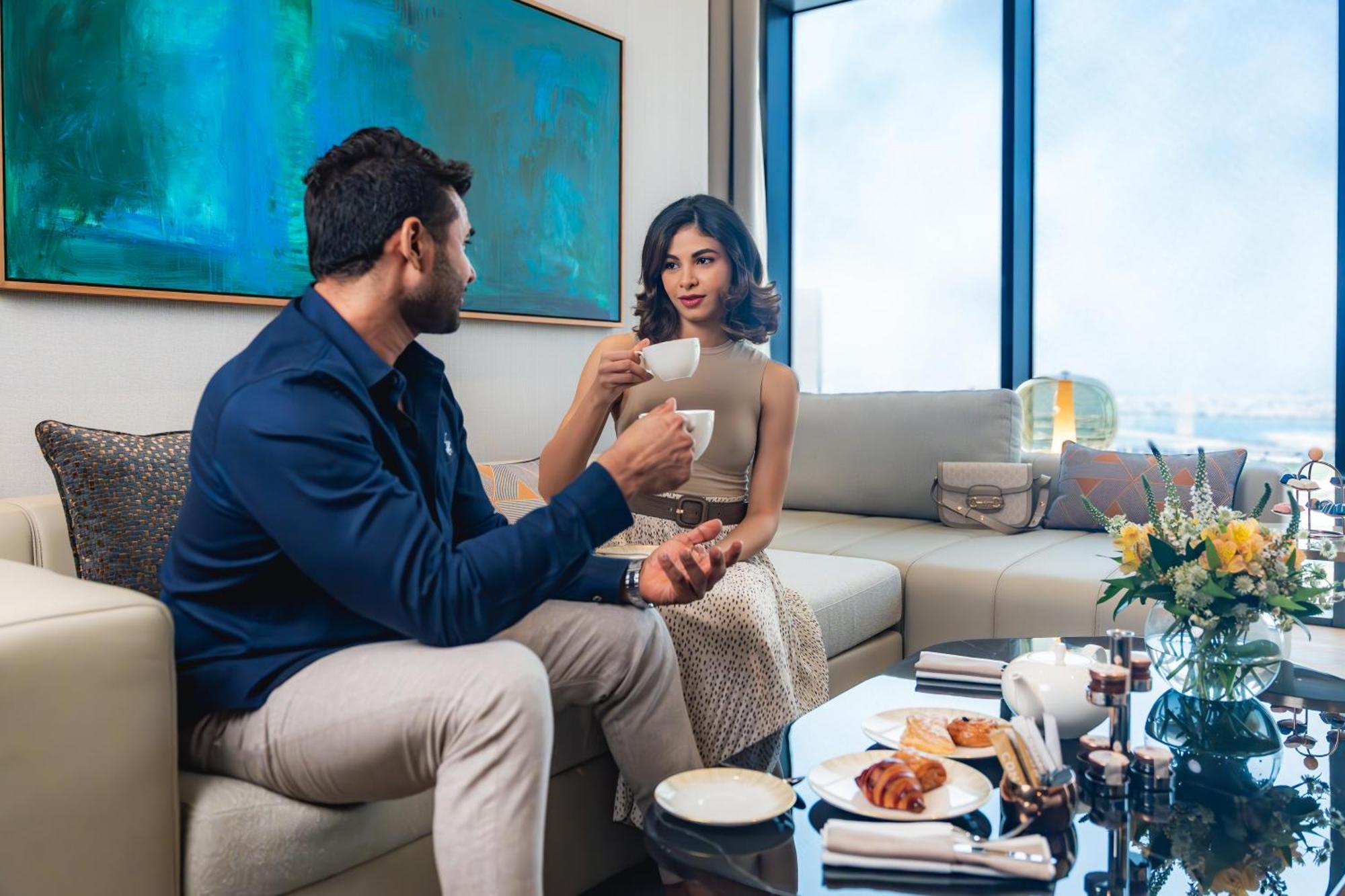 ホテル Conrad Bahrain Financial Harbour マナーマ エクステリア 写真