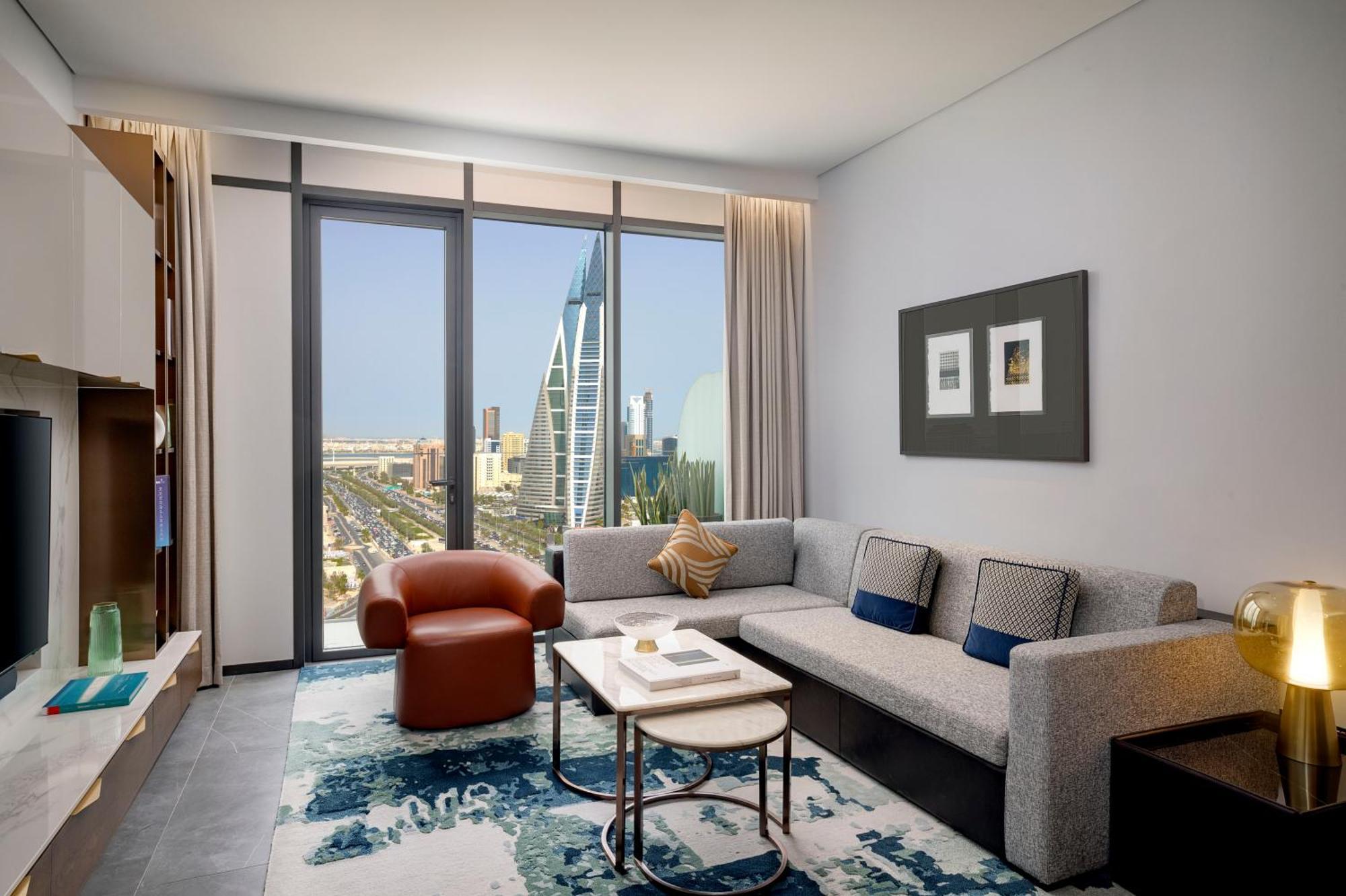 ホテル Conrad Bahrain Financial Harbour マナーマ エクステリア 写真